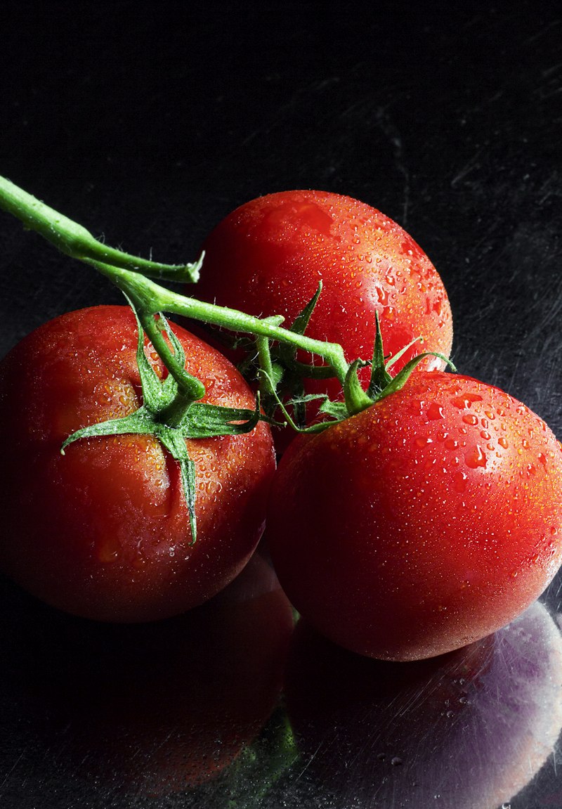 Red peppers and tomatoes